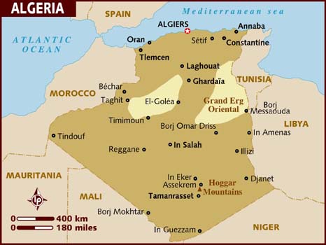 Algeria Mapa